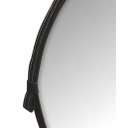 Ver imagem 4 de Espelho Redondo Decorativo 40cm Suspenso com Alça de Couro
