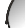 Espelho Redondo Decorativo 40cm Suspenso com Alça de Couro - 4