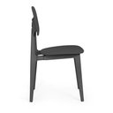 Ver imagem 2 de Conjunto Mesa de Jantar Redonda Eiffel Preta 100cm com 6 Cadeiras Itália - Preto
