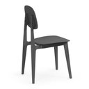 Ver imagem 3 de Conjunto Mesa de Jantar Redonda Eiffel Preta 100cm com 6 Cadeiras Itália - Preto