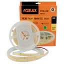 Ver imagem 1 de Fita Led Cob 15w 12v 3000k 5 metros Ip65 Foxlux