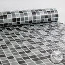 Ver imagem 3 de Papel de Parede Pastilha 3D Mix - Várias Cores - Preto