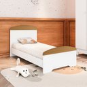 Ver imagem 7 de Quarto Bebê Completo Berço 3Em1 Eloá Guarda Roupa 4 Portas Cômoda 4 Gavetas 1 Porta MDF 