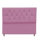 Ver imagem 2 de Cabeceira Cama Box Estofada Queen Size 160 Cm Suede Isabela:rosa