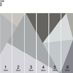 Mural Geométrico Classic - 3,48 x 3,00m - 3