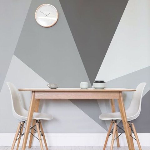 Mural Geométrico Classic - 3,48 x 3,00m