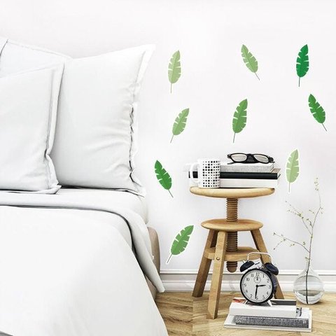 Adesivo Destacável Folhas - Verde