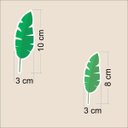 Ver imagem 2 de Adesivo Destacável Folhas - Verde
