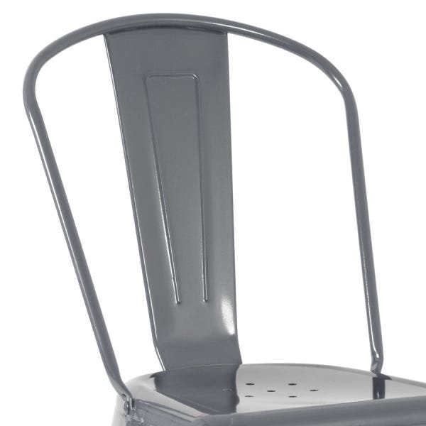 Cadeira Iron Tolix - Industrial - Aço - Vintage - 4