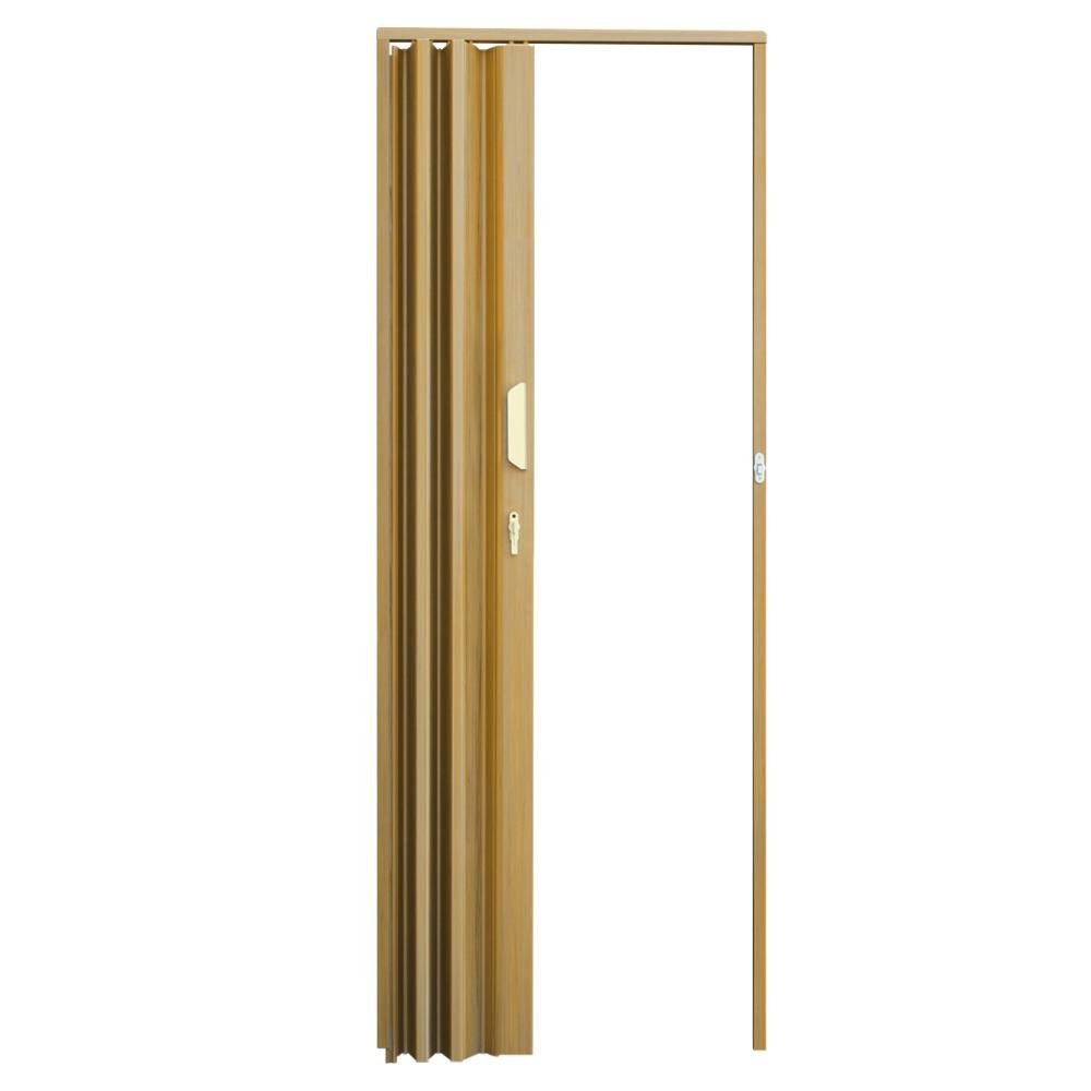 Porta Sanfonada de PVC 105x210cm Zapinplast - Cerejeira - 2