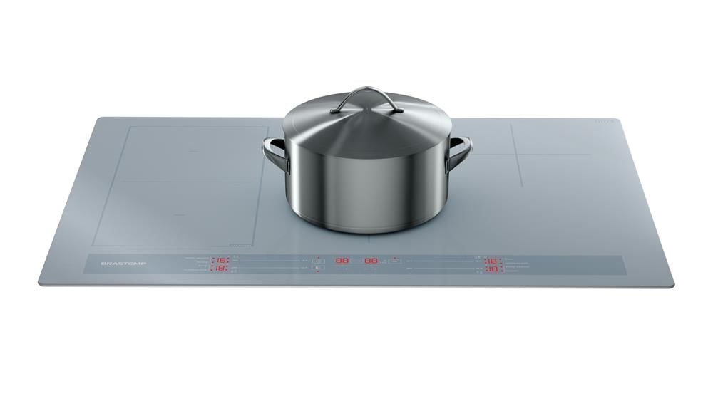 Cooktop 4 bocas de indução Brastemp com Flexizone Branco - BDJ77AB 220v - 5