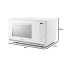 Ver imagem 5 de Micro-ondas de Bancada Midea Mhp35b2 35l com Mastercook e Babycare Branco 220v