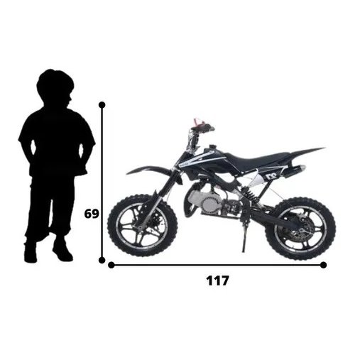 Mini Moto A Gasolina 49cc Infantil 0km Aro 10