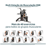 Multi Estação de Musculação - Academia Completa  Original c/Nota fiscal - DSRshop - 10