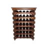 Adega Para Vinho 35 Garrafas Mesinha Cor Embuia C5 - 1