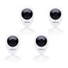 Kit com 4 Câmera de Segurança Mibo Wifi HD Ic3 Intelbras - 1