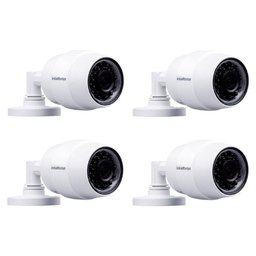 Kit 4 Câmera de Segurança Wifi HD Mibo Ic5 Externa Intelbras - 1