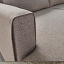 Ver mais imagens de Sofá 3 Lugares com Chaise e Pé Metálico Amazon
