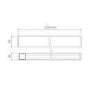 Ver imagem 2 de Trilho Eletrificado Trace Sobrepor 1m Bivolt Branco Stella Alumínio Interno