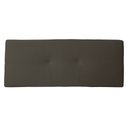 Ver imagem 2 de Cabeceira Painel Queen 160 Cm Poliana Suede Marrom - MV Estofados Shop