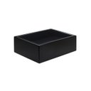 Ver imagem 3 de Cuba Apoio Venturi 40x30 Ret. Oculta - Exclusiva Preto Fosco - 13A x 40L x 30P
