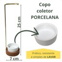 Ver imagem 3 de Porta Incenso Invertido Luxo Fadinha Verde 1 Cx Incensos