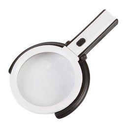 Lupa Bancada Mesa Articulada Leitura Ate 5x 10 Leds Bivolt - 3