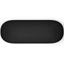 Ver imagem 5 de Cabeceira Cama Box Casal 140cm Lanna com Puff Recamier Doha W01 Couríssimo Preto - Lyam Decor