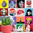 Ver imagem 1 de Papel de Parede Autoadesivo Pop Art