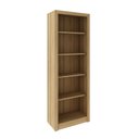 Ver imagem 4 de Estante para Livros ou Escritório 60cm 4 Prateleiras Amendoa Me4104 Tecno Mobili