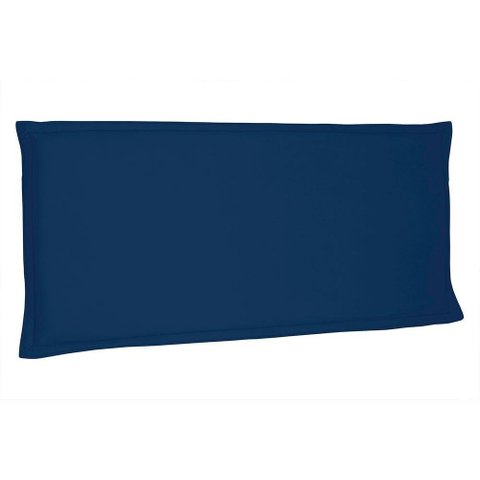 Cabeceira Painel Solteiro 0,90m Veneza Suede Azul Marinho