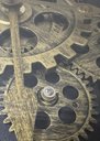 Ver imagem 6 de Relogio de Parede Grande Retrô Envelhecido Engrenagem Movimenta