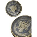 Ver imagem 5 de Relogio de Parede Grande Retrô Envelhecido Engrenagem Movimenta