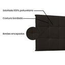 Ver imagem 4 de Cabeceira Painel King 1,95m Verona Corano - Pallazio - Marrom