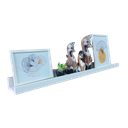 Ver imagem 5 de Kit 2 Prateleira Porta Quadros Retratos Fotos Temperos Livros e Enfeites Cor:Branca