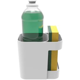Soprano Organizador de Pia E Porta Talheres, Branco - 2