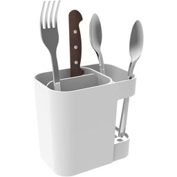 Soprano Organizador de Pia E Porta Talheres, Branco - 3