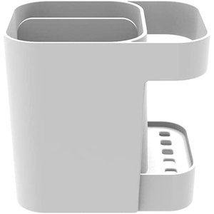 Soprano Organizador de Pia E Porta Talheres, Branco