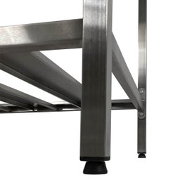 Pia Aço Inox Industrial 150x70x90 Cm Cuba Grande Cubão Esquerda Nortinox - 7