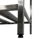 Ver imagem 7 de Pia Aço Inox Industrial 150x70x90 Cm Cuba Grande Cubão Esquerda Nortinox