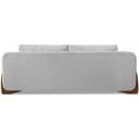 Ver imagem 6 de Sofa Jolie 3 Lugares 230cm Pes Boomerang Linho 215 Grigio Ezz