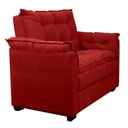 Ver imagem 3 de Sofá 2 Lugares Confortável Pequeno 140cm Small Cores Herrero Cor:vermelho