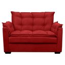 Ver imagem 2 de Sofá 2 Lugares Confortável Pequeno 140cm Small Cores Herrero Cor:vermelho