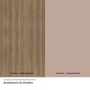 Ver imagem 3 de Armário Aéreo Canto Reto 95 Cm 2 Portas de Abrir 1 Prateleira Lari Luciane Móveis