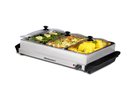 Ver imagem 1 de Elite Gourmet Ewm-6171 Buffet Server 3 em 1 com 3 Bandejas de 2,5l - Aço Inox