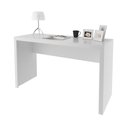 Ver imagem 3 de Mesa Escrivaninha para Escritório 1,27m Branco Me4135 Tecno Mobili