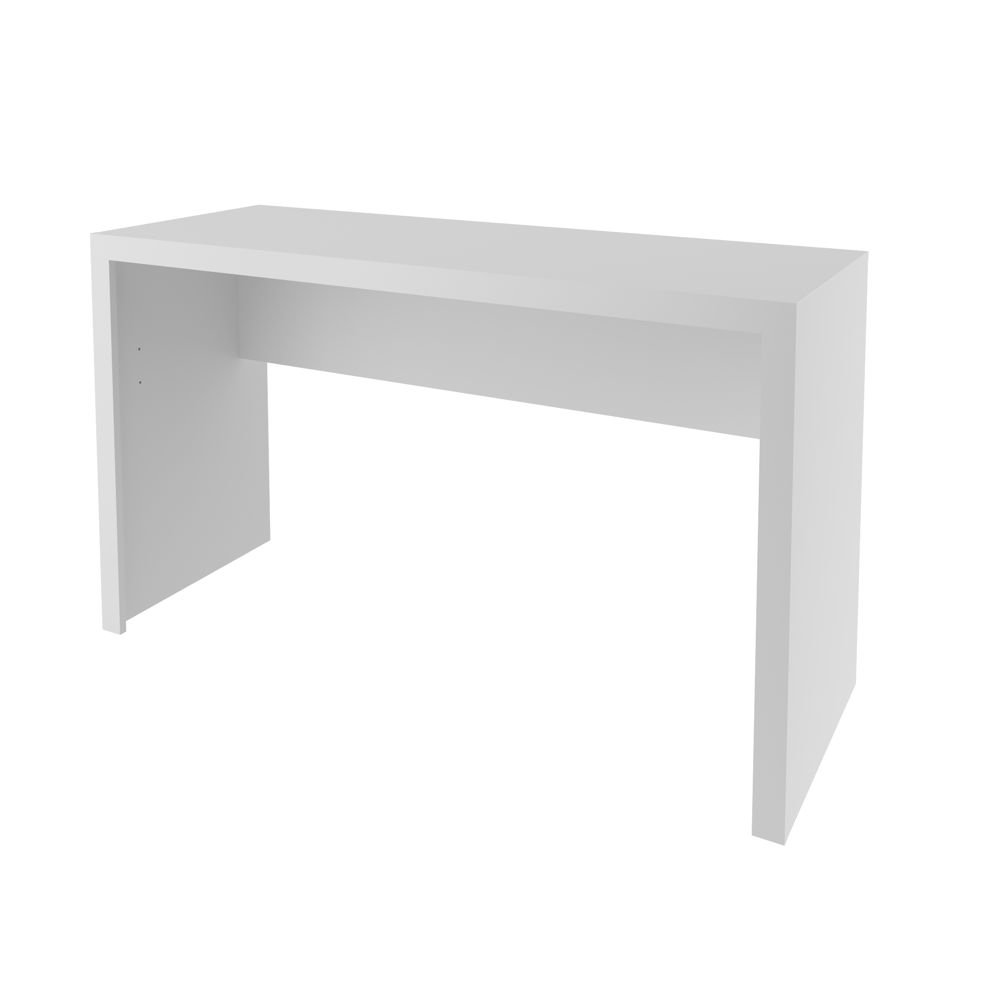 Mesa Escrivaninha para Escritório 1,27m Branco Me4135 Tecno Mobili - 4