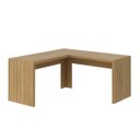 Ver imagem 2 de Mesa para Escritório em L 1,57x1,57m Me4116 Tecno Mobili - Amêndoa
