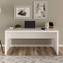 Mesa para Escritório 1,63m Me4109 Tecno Mobili - Branco - 1
