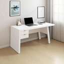 Ver imagem 5 de Escrivaninha para Home Office 163cm 2 Gavetas ME4122 Branco - Tecno Mobili